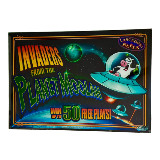 Invaders From Planet Moolah Jumbo Slot Glass