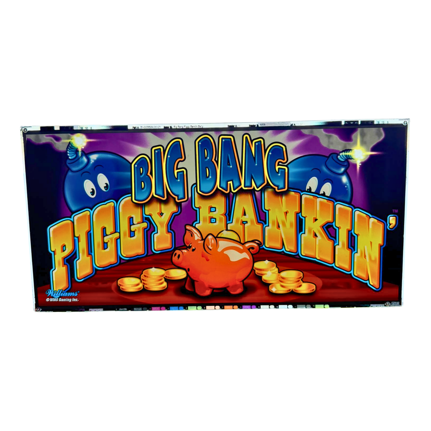 Big Bang Piggy Bankin' Slot Glass