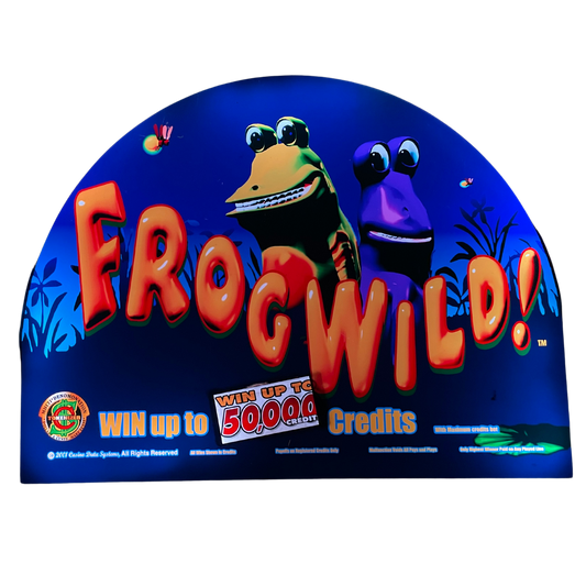 Frog Wild Jumbo Slot Glass