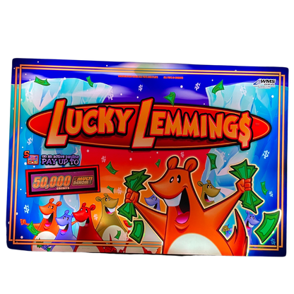 Lucky Lemmings Jumbo Slot Glass