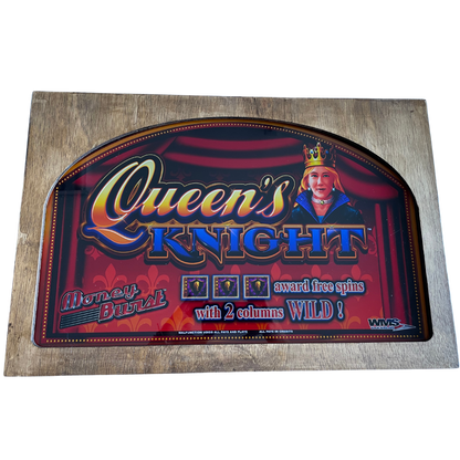 Queen's Knight Slot Glass