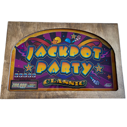 Jackpot Party Classic Slot Glass