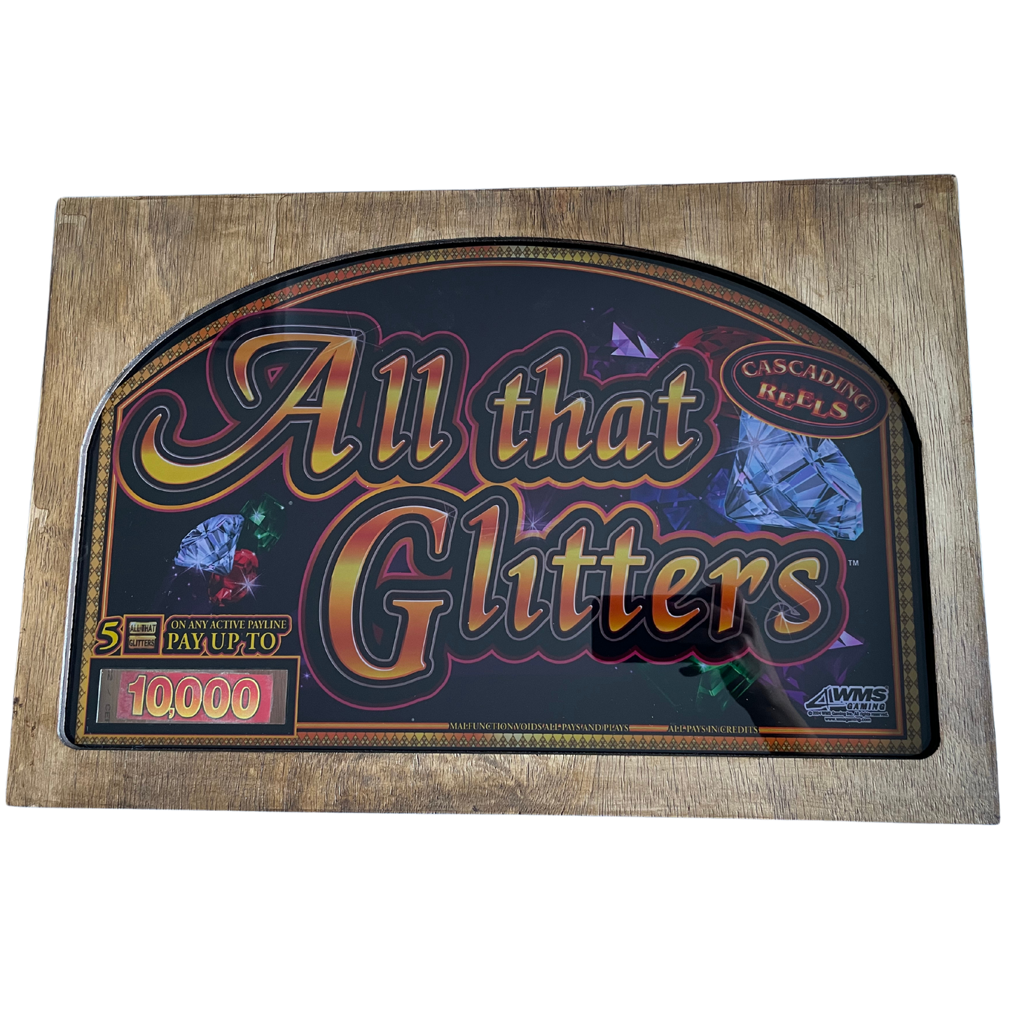 All That Glitters Slot Glass