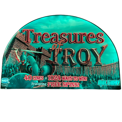 Treasures Of Troy Slot Glass