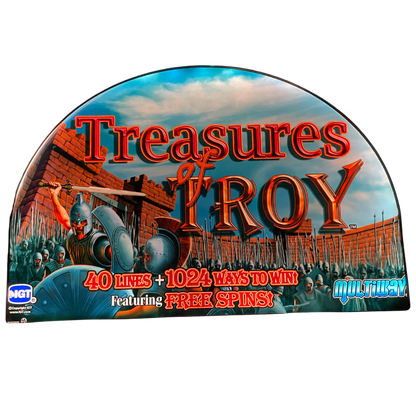 Treasures Of Troy Slot Glass