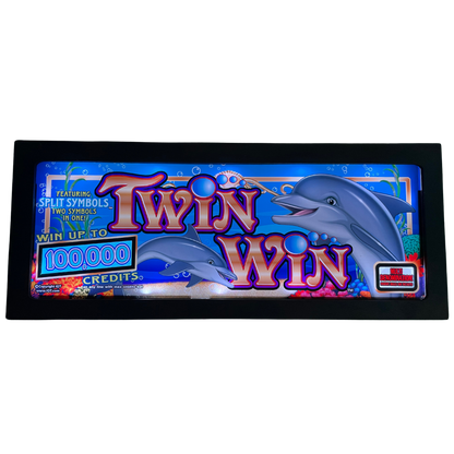 Twin Win Slot Glass