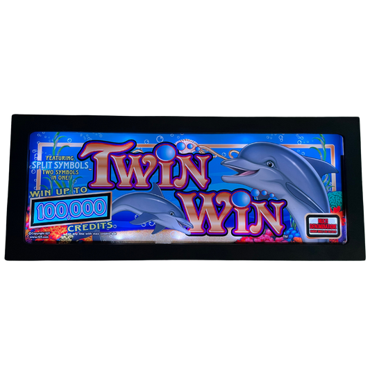 Twin Win Slot Glass