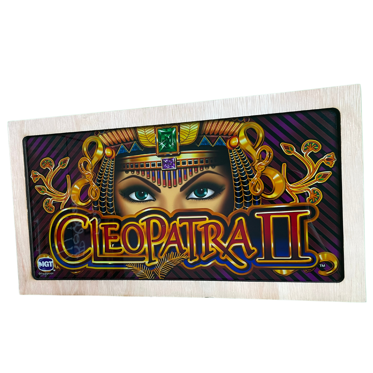 Cleopatra 2 Slot Glass