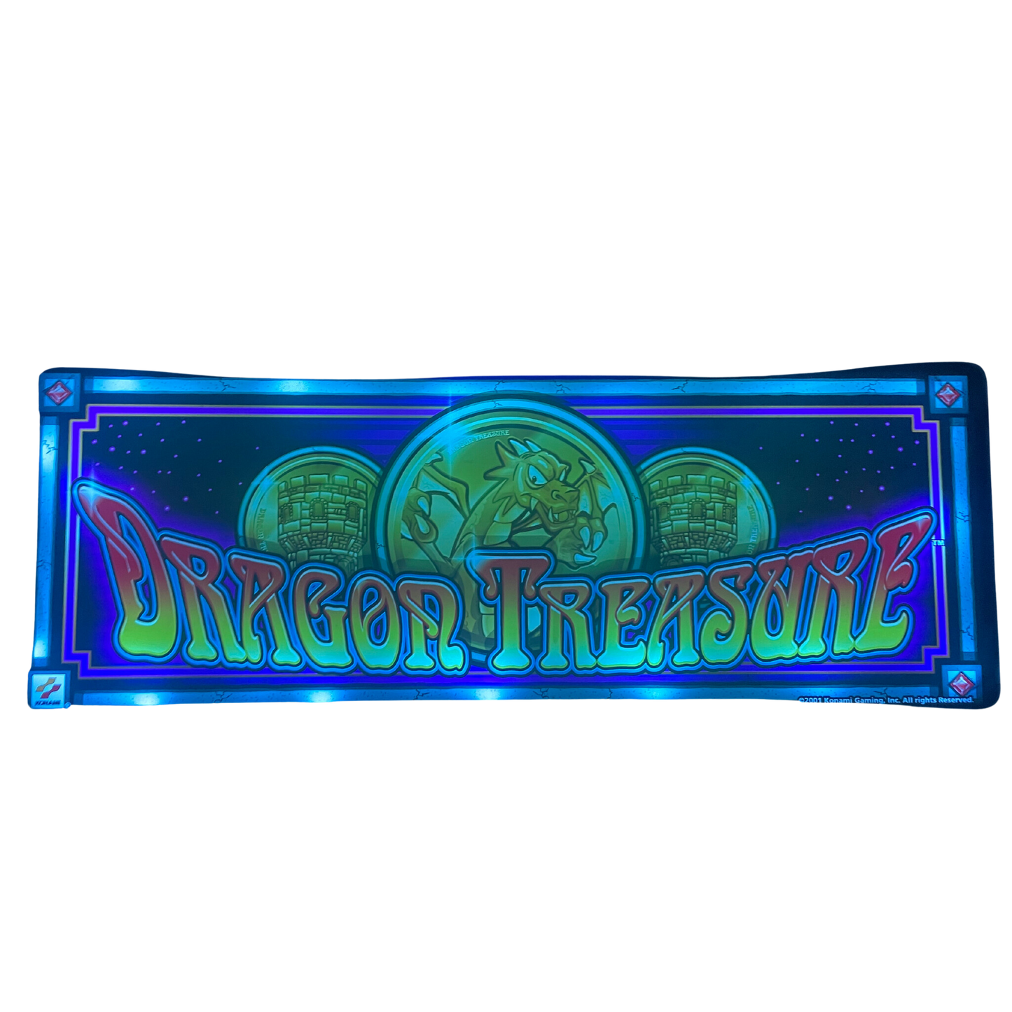 Dragon Treasure Slot Glass