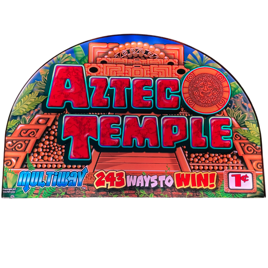 Aztec Temple Slot Glass