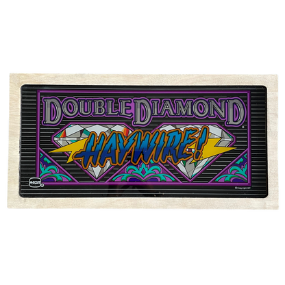 Double Diamond Haywire! Slot Glass