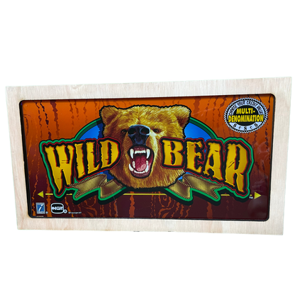 Wild Bear Slot Glass