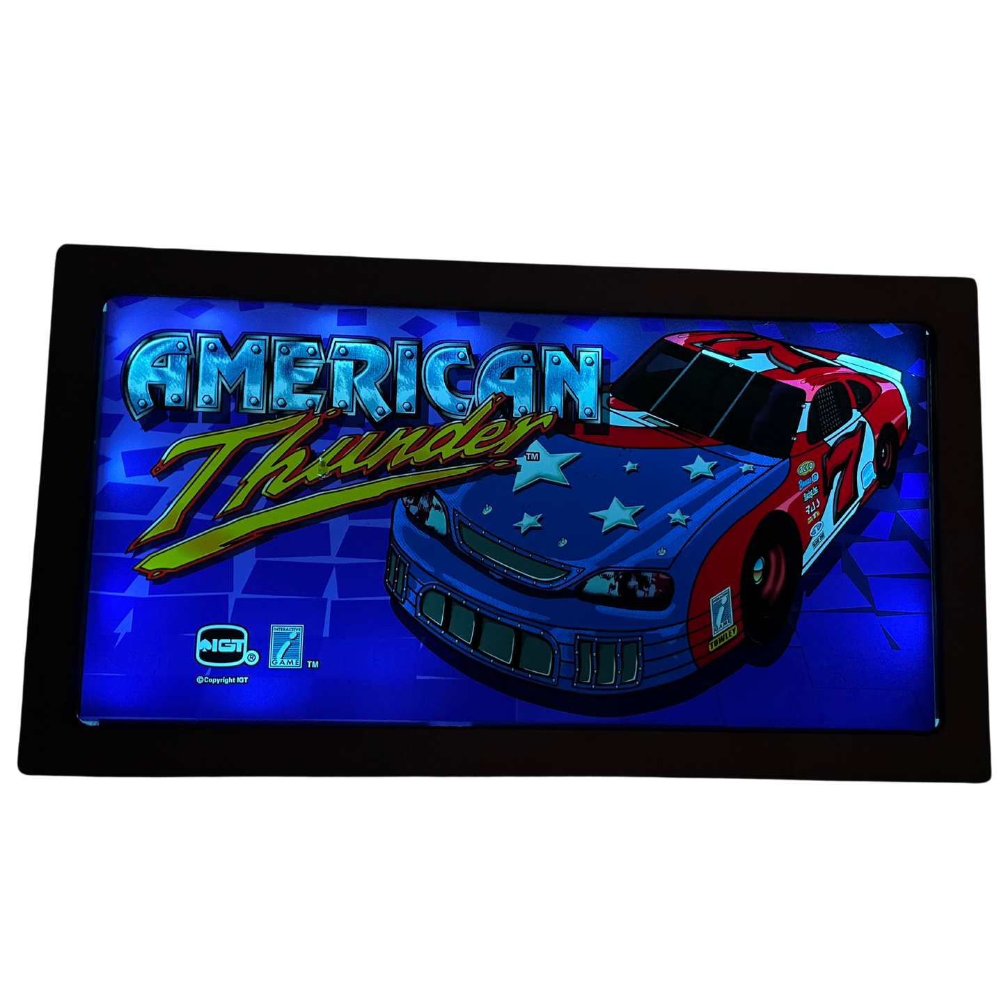 American Thunder Slot Glass