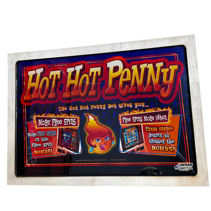 Hot Hot Penny Jumbo Slot Glass