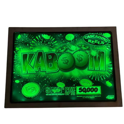 Kaboom Jumbo Slot Glass