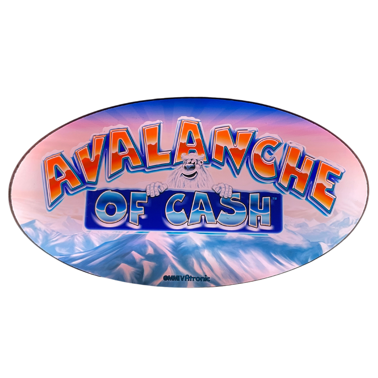 Avalanche Of Cash Slot Glass