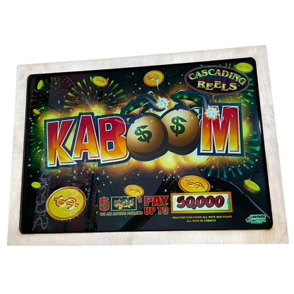 Kaboom Jumbo Slot Glass