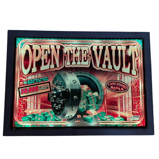 Open The Vault Jumbo Slot Glass