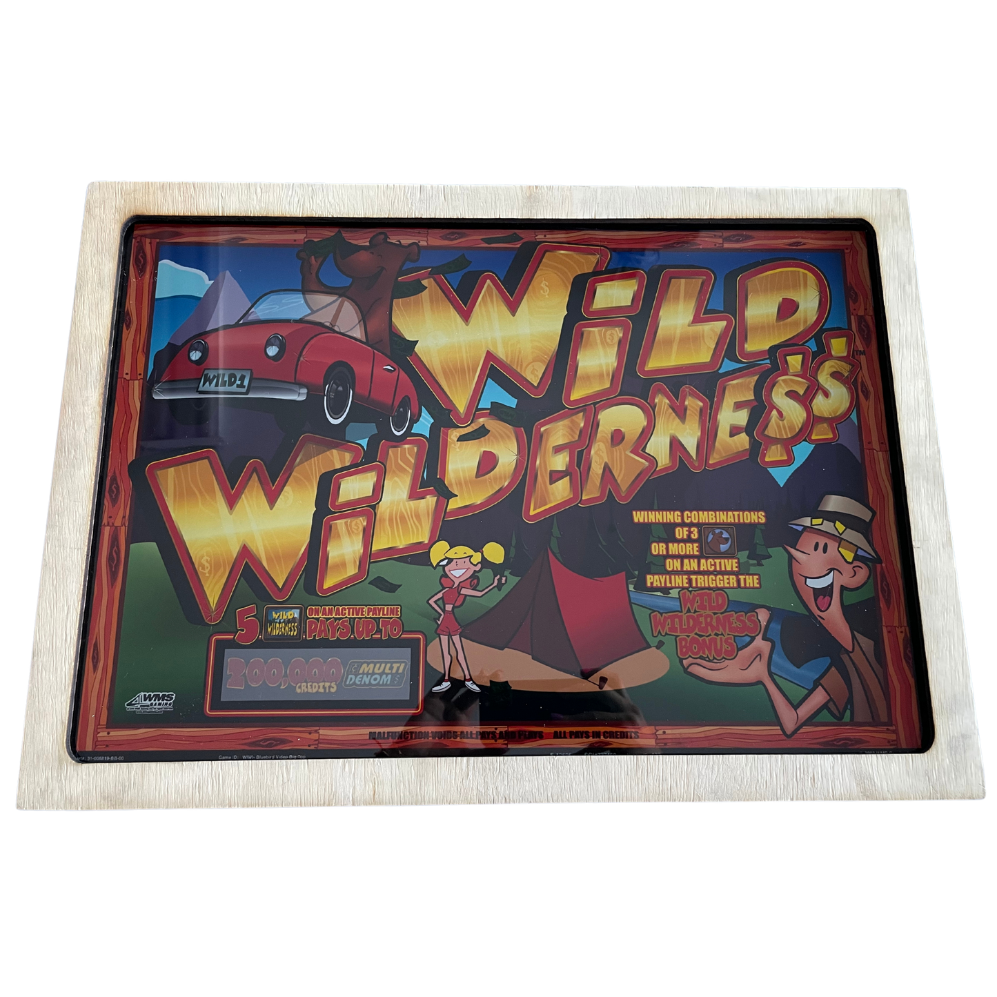 Wild Wilderness Jumbo Slot Glass