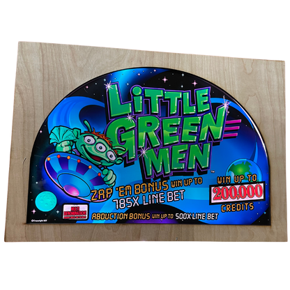 Little Green Men Slot Glass