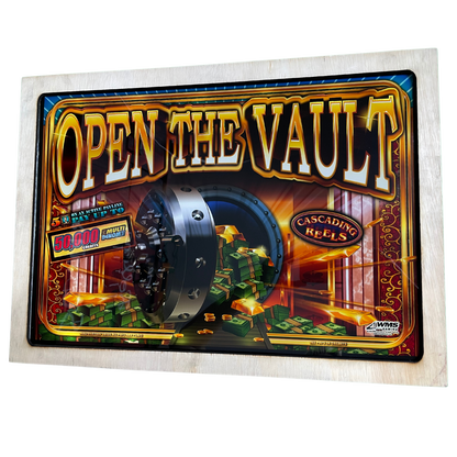 Open The Vault Jumbo Slot Glass