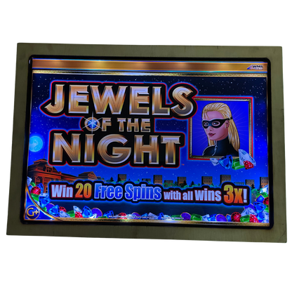 Jewel Of The Night Jumbo Slot Glass