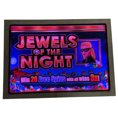 Jewel Of The Night Jumbo Slot Glass