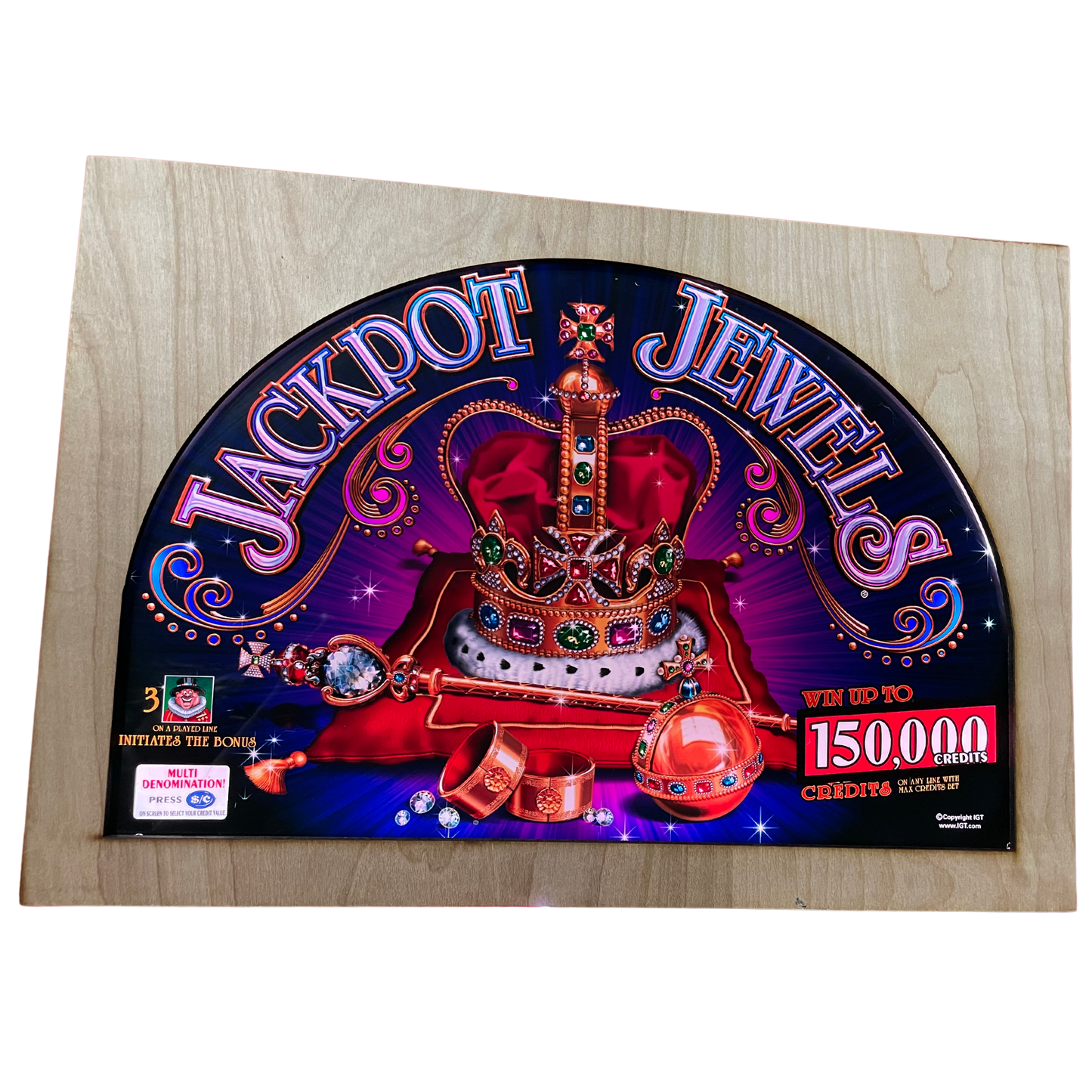 Jackpot Jewels Slot Glass