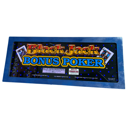 Blackjack Bonus Poker Slot Glass