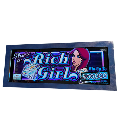 Rich Girl Slot Glass