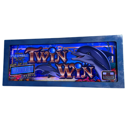 Twin Win Slot Glass