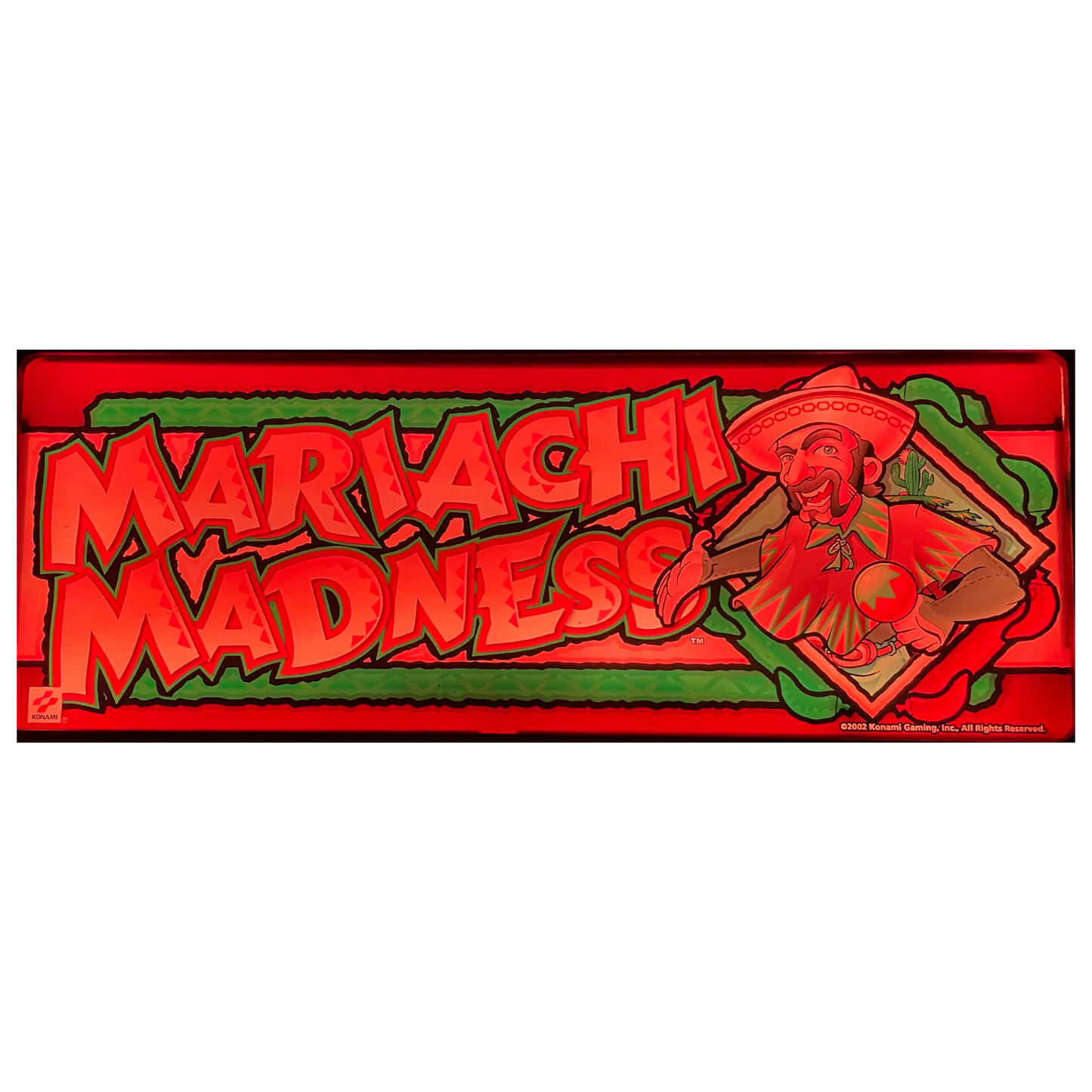 Mariachi Madness Slot Glass