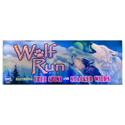 Wolf Run Slot Glass