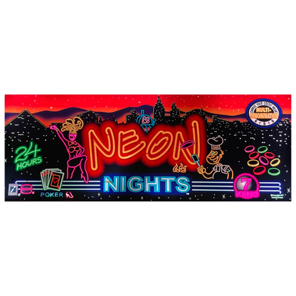 Neon Nights Slot Glass