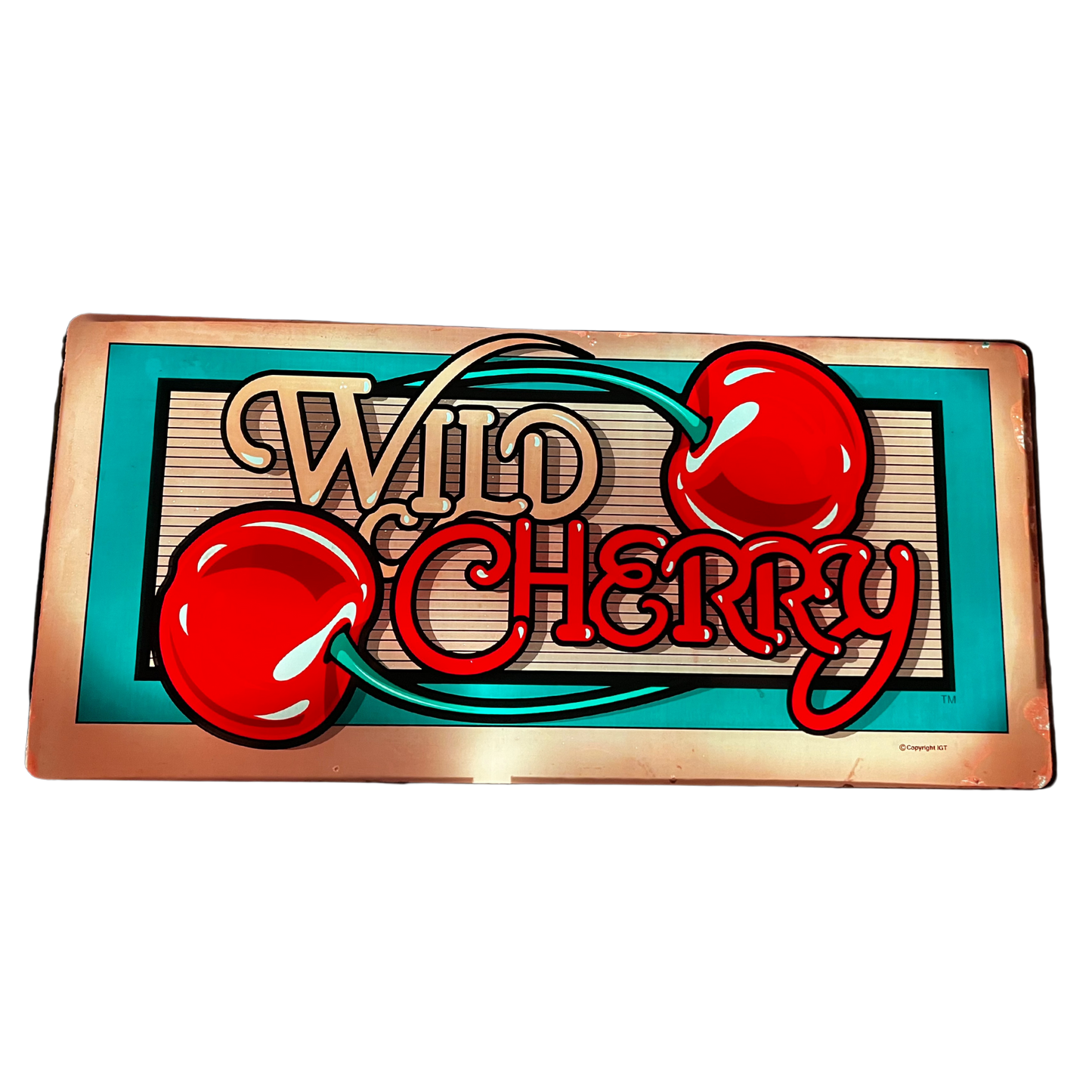 Wild Cherry Slot Glass