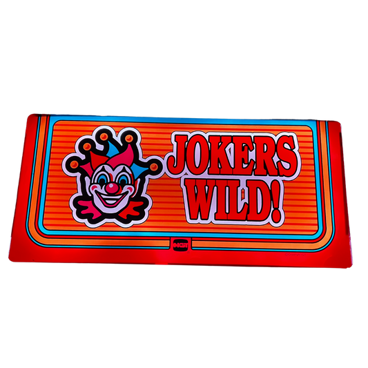 Jokers Wild! Slot Glass