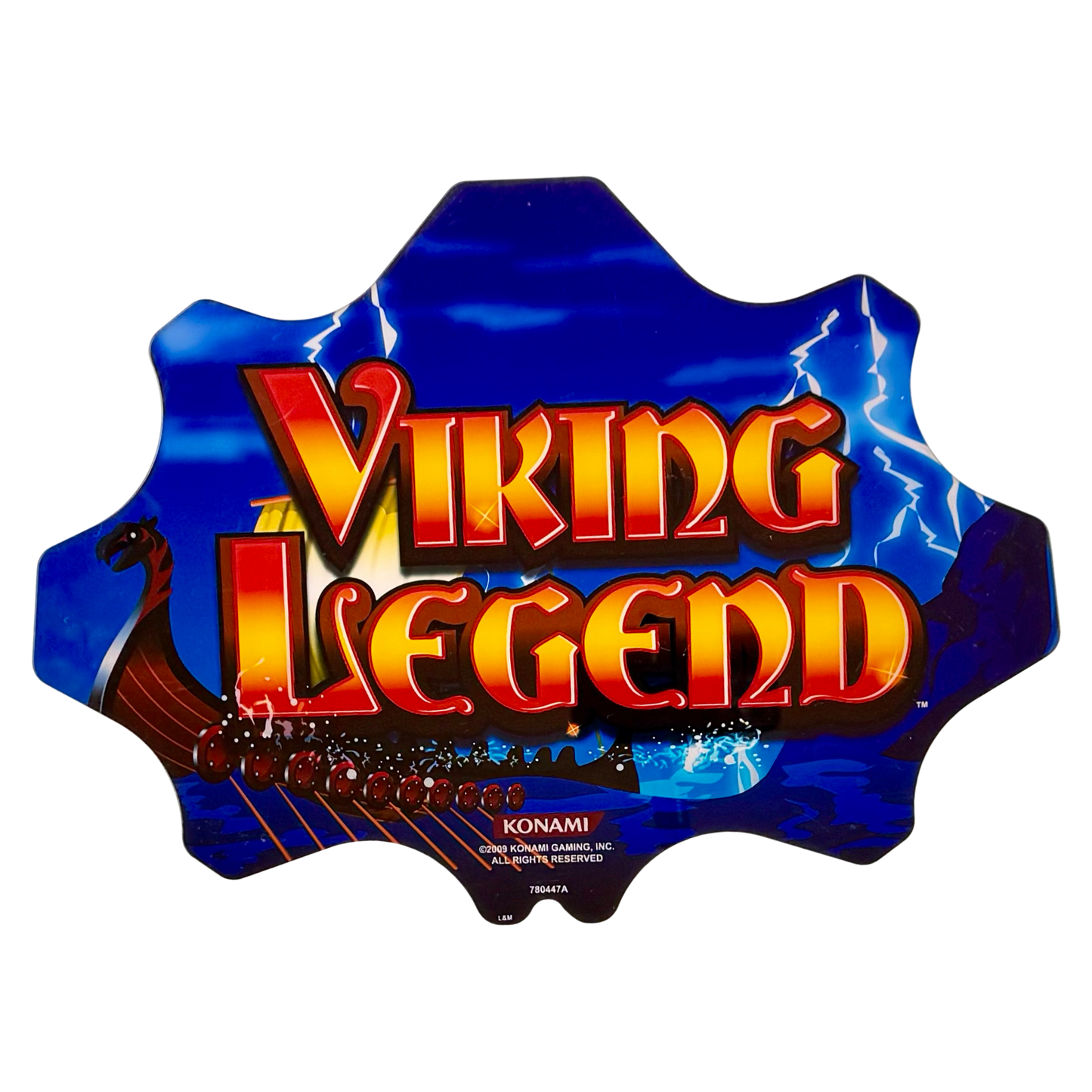 Viking Legend Slot Retro Acrylic