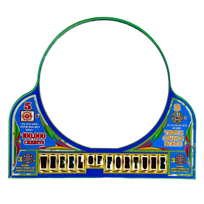 Wheel Of Fortune Slot Glass