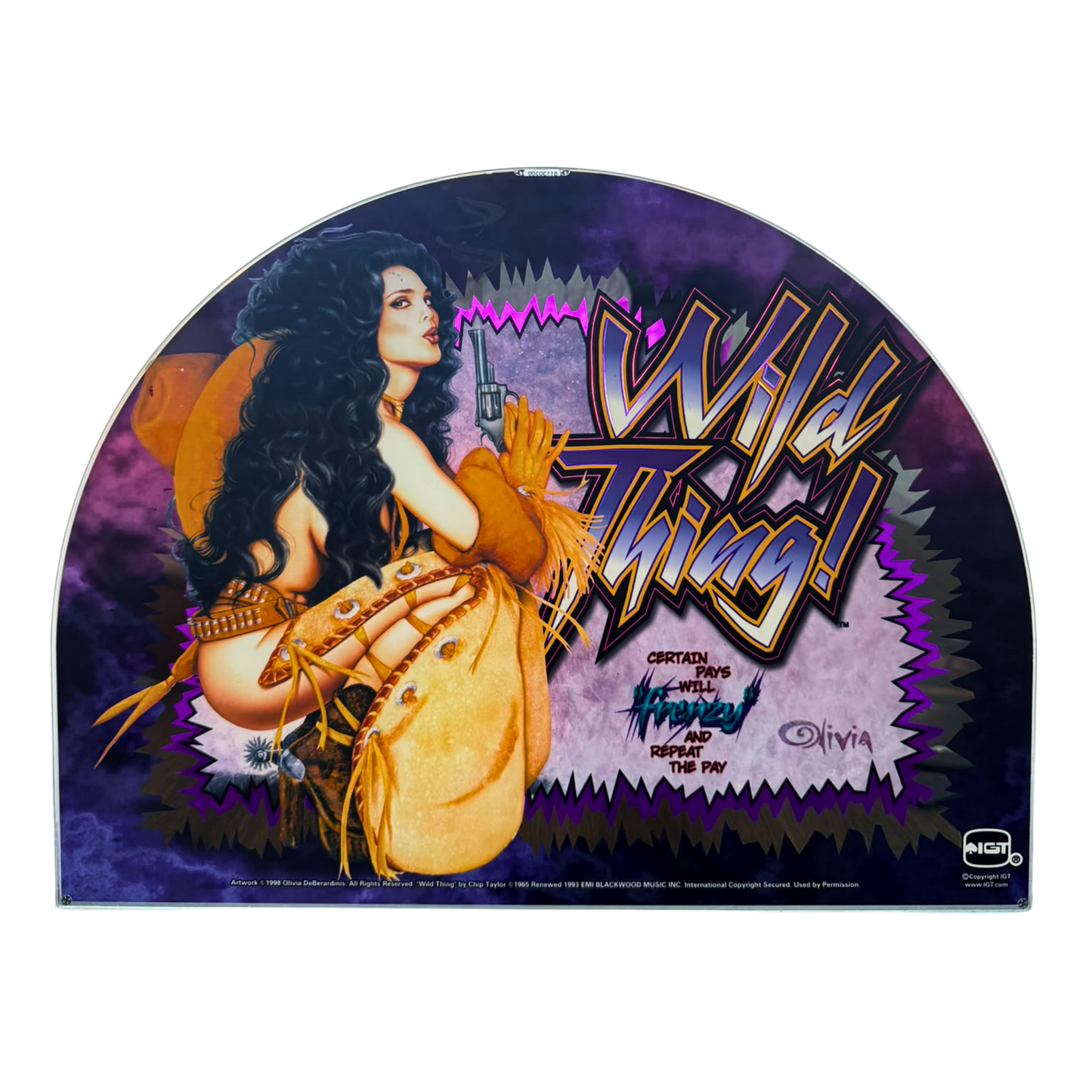 Wild Thing! Jumbo Slot Glass