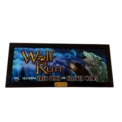 Wolf Run Slot Glass