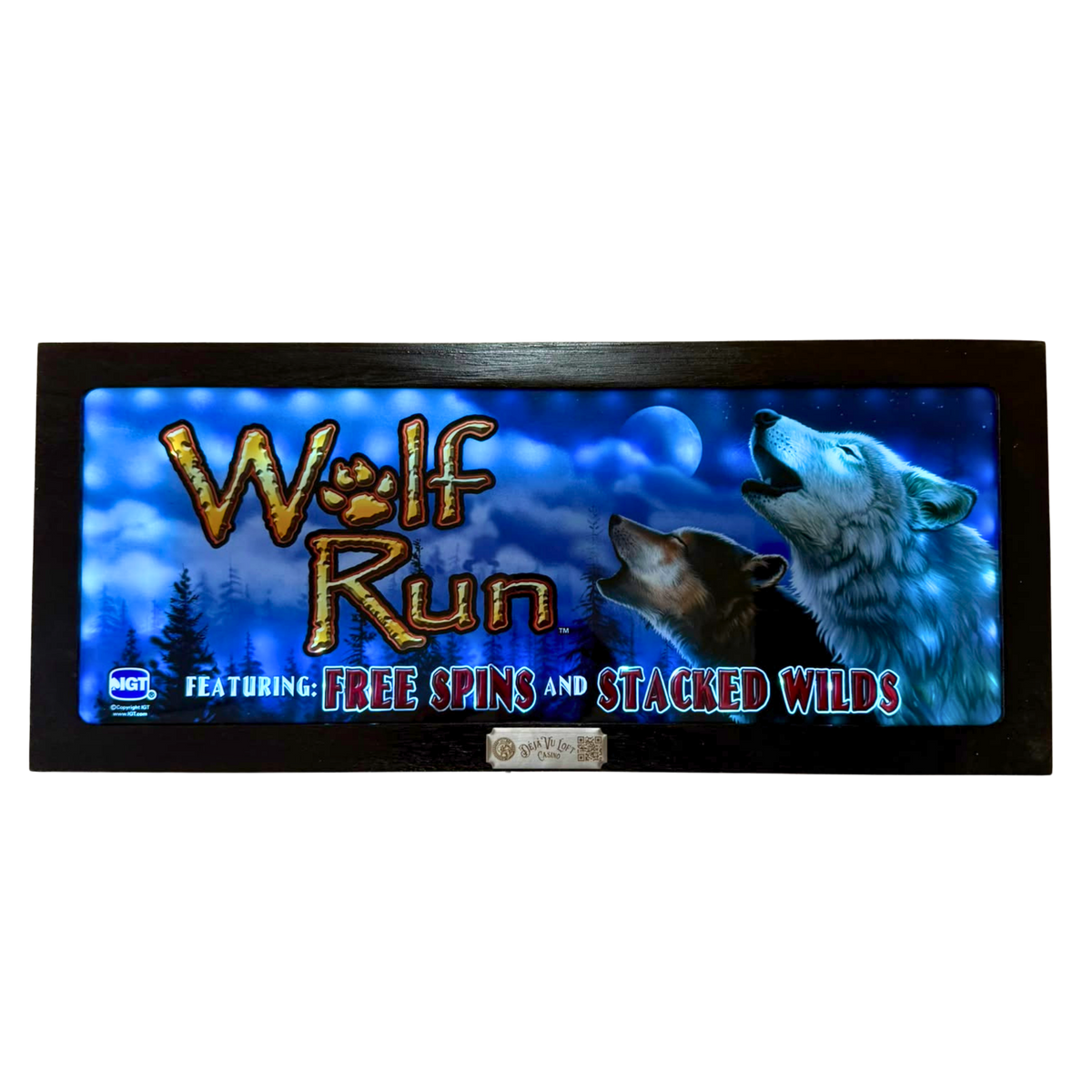 Wolf Run Slot Glass