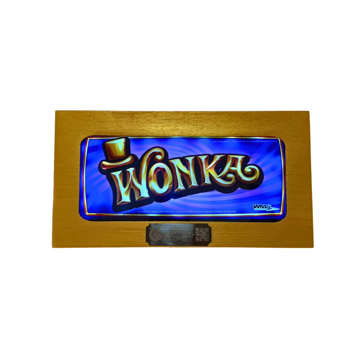 Wonka Slot Glass