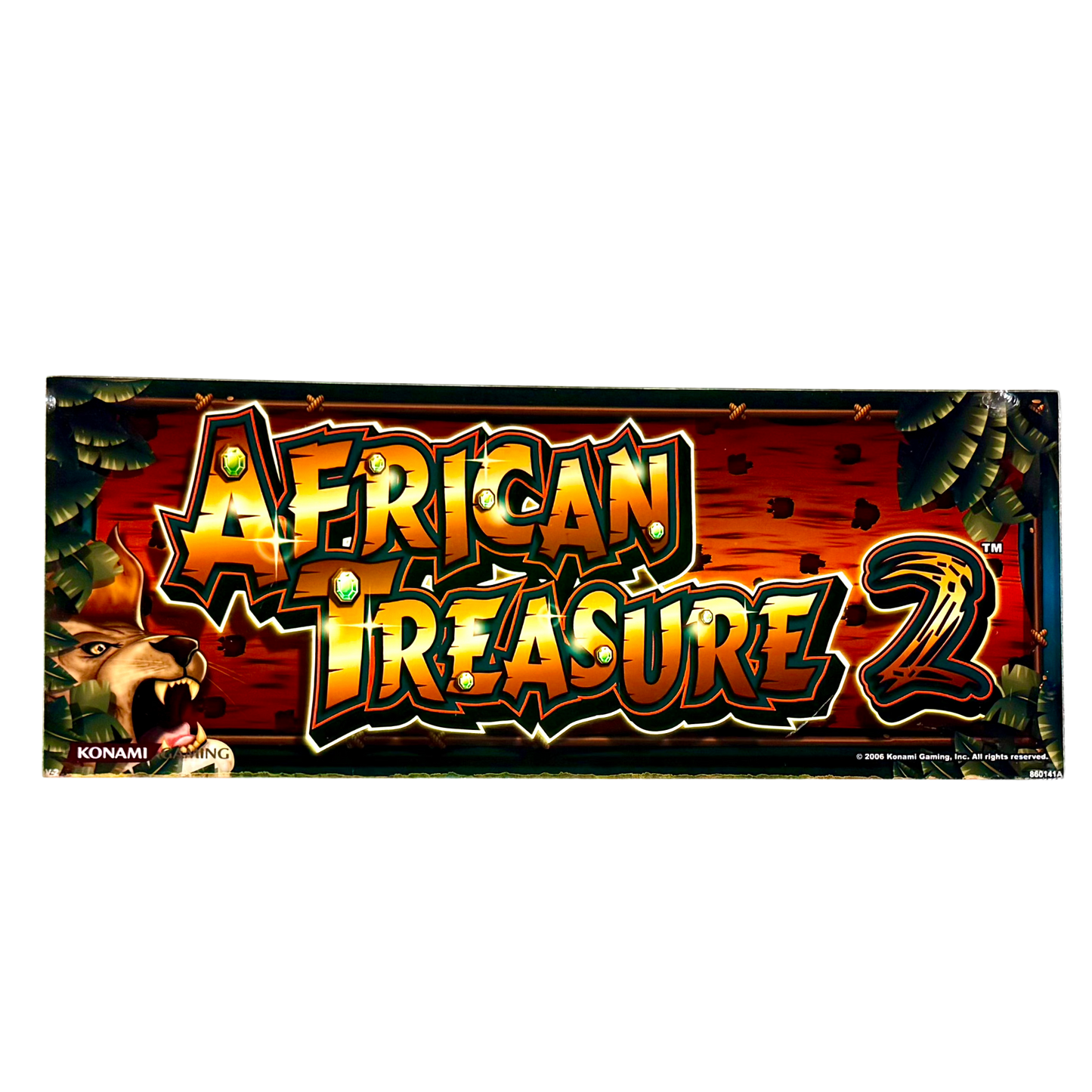 African Treasure 2 Slot Glass