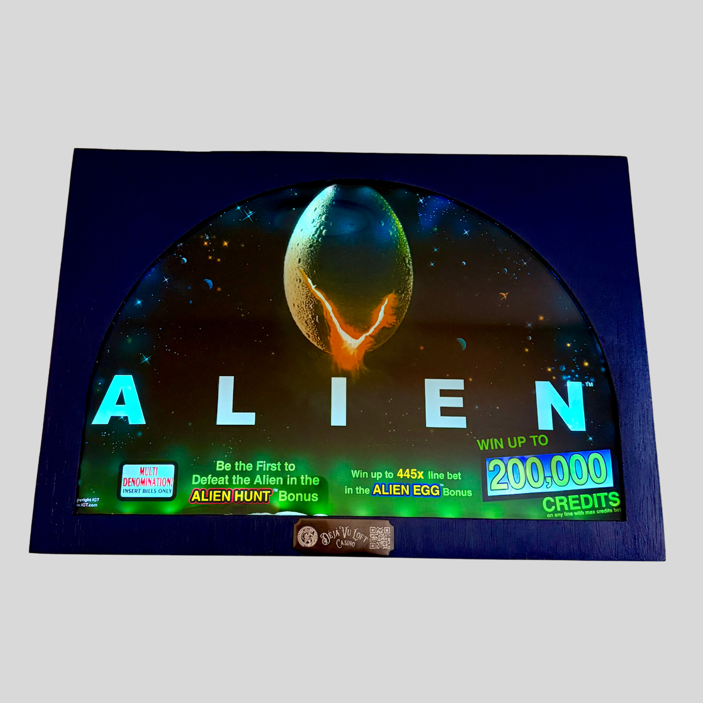 Alien Egg Slot Glass