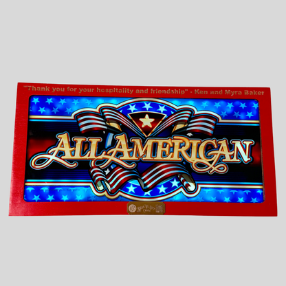 All American Slot Glass