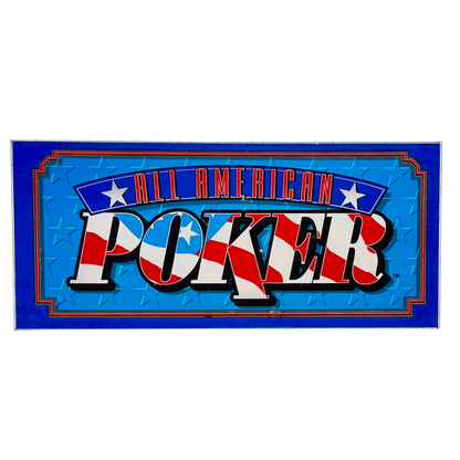 All American Poker Slot Glass