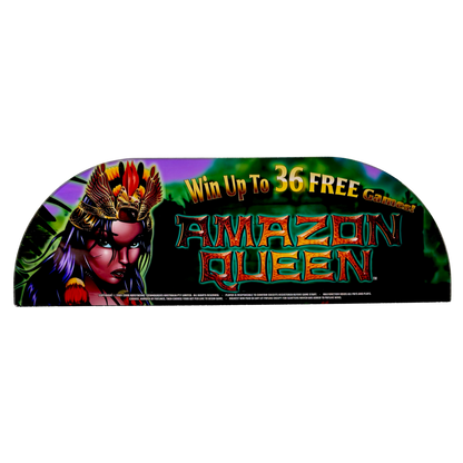 Amazon Queen Slot Retro Acrylic