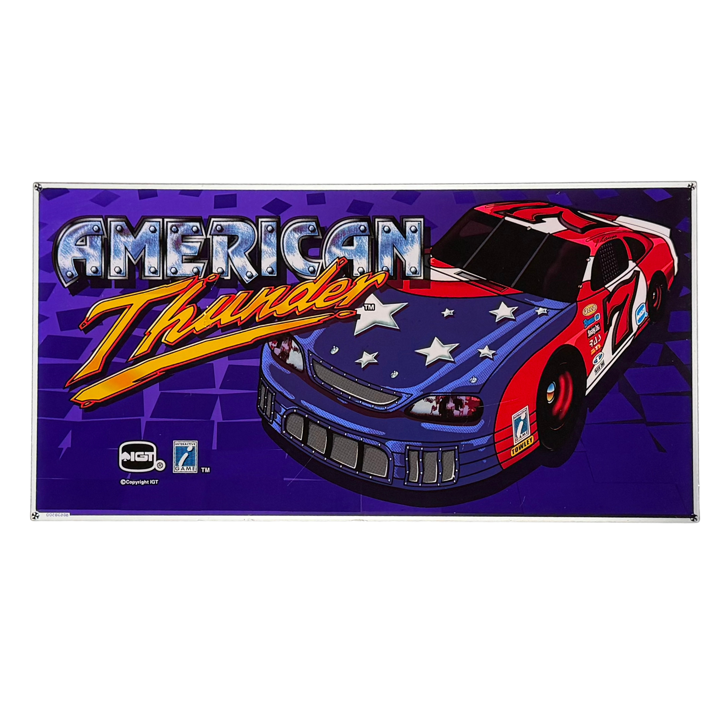 American Thunder Slot Glass