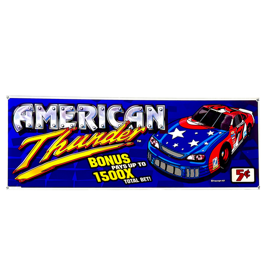 American Thunder Slot Glass