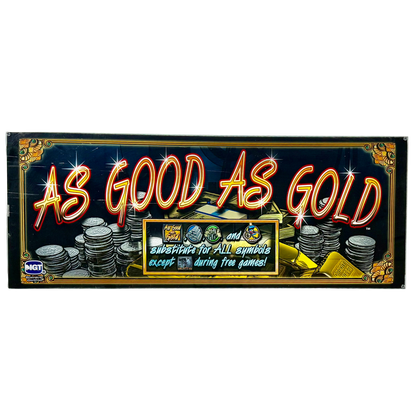 As Good As Gold Slot Glass
